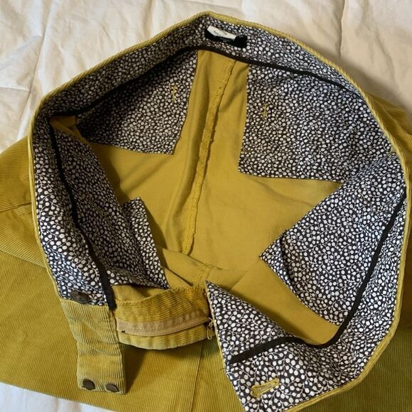 J.CREW, corduroy skirt, mustard yellow, great condition, size 4 - Picture 5 of 14